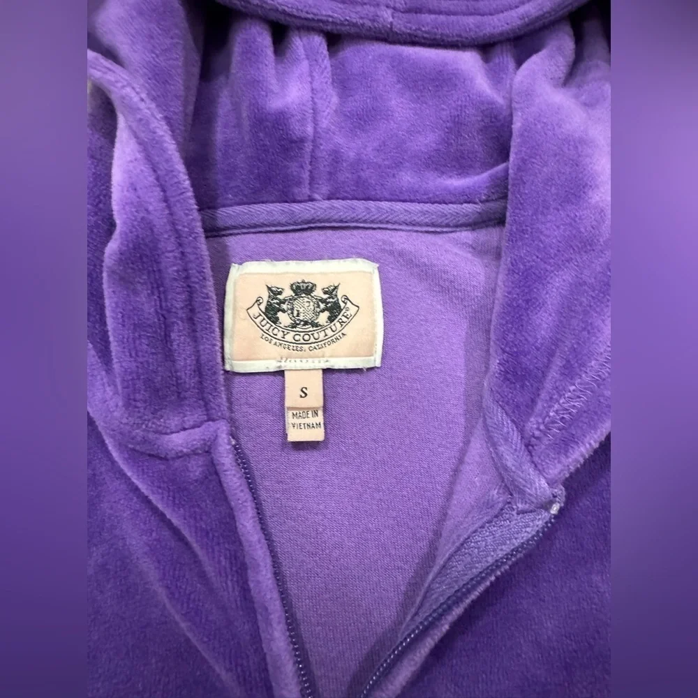 Vintage Juicy Couture Girls Velvet Sweater